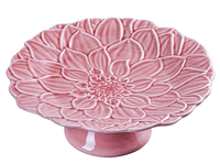 Service de vaisselle artisanal en relief avec motif chou rouge, assiettes et bols à salade pour restaurant et hôtel