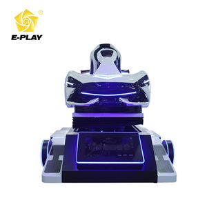 Expérience sensorielle 4D de machine de jeu de VR de voiture de course commerciale de source d'usine chinoise pour le <span class=keywords><strong>PC</strong></span> d'intérieur de fibre de verre d'arcades pour - Product Image 6