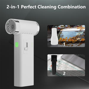 Plumero de aire eléctrico de velocidad continua, plumero de aire comprimido inalámbrico, soplador de aire recargable para <span class=keywords><strong>Keyborad</strong></span>/ordenador/barbacoa/coche/Camping - Product Image 2