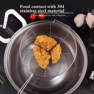 Passoire d'araignée/écumoire/louche polyvalente en acier inoxydable Filtre à mailles Cuillère Fil de friture à long manche Passoire Cuillère <span class=keywords><strong>Filet</strong></span> de fuite - Product Image 6