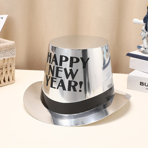 Accessori per Festa di <span class=keywords><strong>Capodanno</strong></span> 2027, Cappellini a Cilindro, Decorazioni per Festa di <span class=keywords><strong>Capodanno</strong></span>, Articoli di Carta Eleganti per la Vigilia di <span class=keywords><strong>Capodanno</strong></span> - Product Image 2