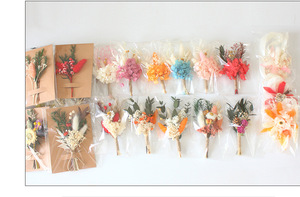 Mini Boho Corsage Préservé Pampas Herbe Arrangement Noël Pâques Table Décoration Boîte Aux Lettres Cadeau Mini Séché Graduation - Product Image 4