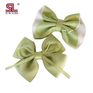 混合罗缎蝴蝶结发夹 - Product Image 5