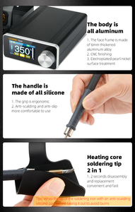 K7 Nouveau kit de réparation mobile C210 Fer à souder 110V 230V Stations de soudage pour transformateur et composants de noyau de moteur Soudage PCB - Product Image 4