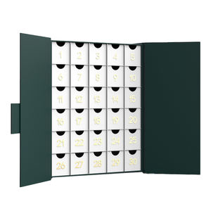 Boîte avec tiroirs pour <span class=keywords><strong>calendrier</strong></span> <span class=keywords><strong>de</strong></span> <span class=keywords><strong>l</strong></span>'<span class=keywords><strong>avent</strong></span> Ramadan Eid Mubarak à fermeture magnétique <span class=keywords><strong>de</strong></span> 30 jours personnalisée - Product Image 4