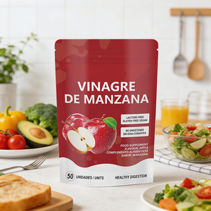 Gomitas Adelgazantes AVC 50, Suplemento de Vinagre de Sidra de Manzana Sin Gluten para la Salud Digestiva, Gomitas de Vinagre de Sidra de Manzana AVC - Product Image 2