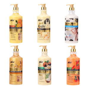 เจลอาบน้ำสำหรับขัดให้ผิวขาวลดเลือนริ้วรอยกรดโคจิก Niacinamide - Product Image 5