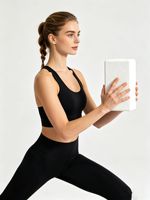 Blocs de yoga en mousse EVA haute densité antidérapants pour Pilates, avec logo personnalisé, pour exercices de fitness, soutien épais et étirements