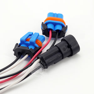 Kit de ensamblaje de arnés personalizado 2*9005 conectores de 2 pines y carcasa 9006 conectar al arnés de cableado de carcasa de 4 pines - Product Image 3