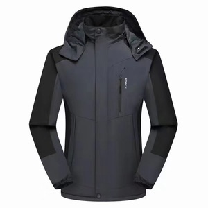 Veste coupe-vent pour homme avec doublure en polaire, épaissie, pour sports de plein air, combinaisons de montagne pour homme et femme, vêtements rembourrés en coton - Product Image 2