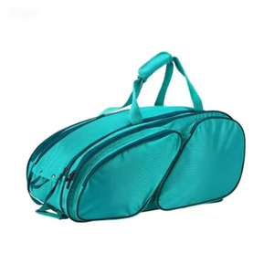 Mochila de Pickleball de Lujo Negra Acolchada de PU Oxford de 30-40L, Impermeable, con Cierre de Cremallera, Bolsa de Padel, Bolsa para Raquetas con Logotipo Personalizado - Product Image 5