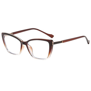 Cat Eye Tr90 <b>Eyeglasses</b> <b>Frames</b> For Women Anti Blue Light Full Rim Resin Lens Lightweight Fashionable Design 2025 - Product Image 5
