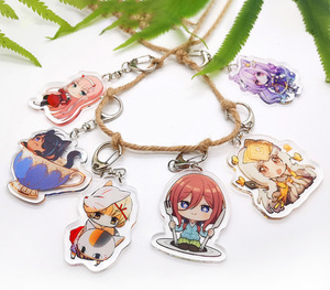 Simpatico cartone animato ciondolo Campus <span class=keywords><strong>BOCCHI</strong></span> THE ROCK Anime portachiavi acrilico - Product Image 3