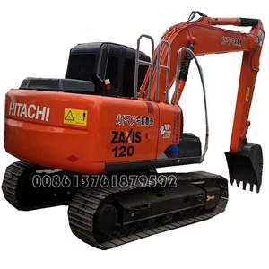 Excavadora Hidráulica de Orugas Usada Hitachi Zaxi 120 de 12 Toneladas, Modelo 2016, Cucharón de 0.6m, Bajo Precio en Venta con Componente de Motor Principal - Product Image 1