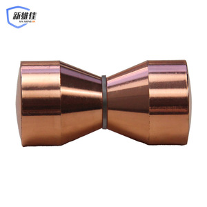 มือจับประตู Xin Xiong Jia สแตนเลสแบบรูเดียวทรงกลม สำหรับห้องน้ำสไตล์ร่วมสมัย - Product Image 4