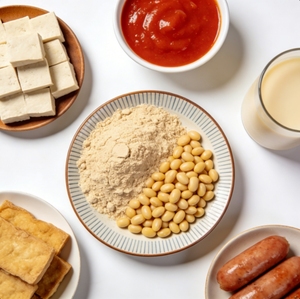 Fibra Dietética de Soya No Modificada Genéticamente de Alta Calidad, Precio al por Mayor, CAS 9000-70-8, Vitaminas <span class=keywords><strong>y</strong></span> Aditivos para Alimentos <span class=keywords><strong>y</strong></span> Piensos - Product Image 2