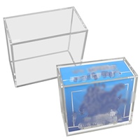 Aimants en acrylique personnalisés directement de l'usine, boîte de protection pour présentoir Etb