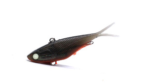 Esca <span class=keywords><strong>Artificiale</strong></span> Morbida a Forma di Testa di Pesce Realistica in Plastica, Spinner, Vibe, Shad, Swimbait, Minnow per la <span class=keywords><strong>Pesca</strong></span> in Fiume - Product Image 6