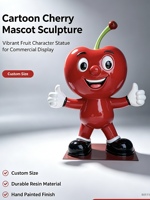 Sculpture de personnage de dessin animé sportif moderne en fibre de verre polie 3D, taille réelle, design personnalisé, décoration extérieure pour centre commercial, parc, jardin