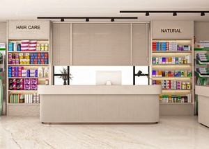 Tienda médica Diseño <span class=keywords><strong>de</strong></span> interiores Tienda <span class=keywords><strong>de</strong></span> farmacia minorista Proveedor <span class=keywords><strong>de</strong></span> instalador Tienda minorista Diseño <span class=keywords><strong>de</strong></span> decoración <span class=keywords><strong>de</strong></span> exhibición - Product Image 5