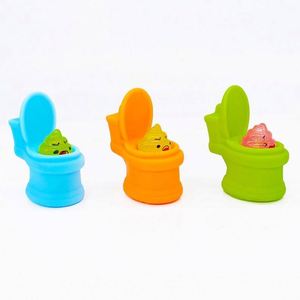 Poop Shape Tpr Squeeze Ball Toy Slow Rebound Stress Reliever for Kids Office Desk Decompression <b>Fidget</b> Gift - Product Image 3