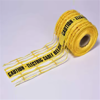 Filet de protection PVC pour câbles sous les pipelines de gaz, détectable par fibre optique, pour lignes de machines