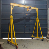 Grue à portique manuelle simple, petite, 1 tonne, 5 tonnes