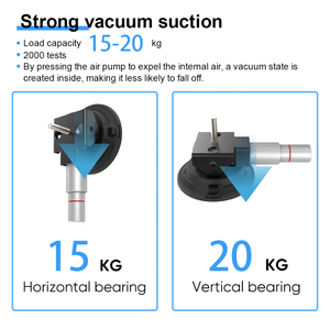 Ventouse en alliage d'aluminium <span class=keywords><strong>de</strong></span> 3 pouces avec certification CE et capacité <span class=keywords><strong>de</strong></span> charge <span class=keywords><strong>de</strong></span> 15-20 kg <span class=keywords><strong>pour</strong></span> la <span class=keywords><strong>fixation</strong></span> <span class=keywords><strong>de</strong></span> support <span class=keywords><strong>de</strong></span> téléphone portable - Product Image 3