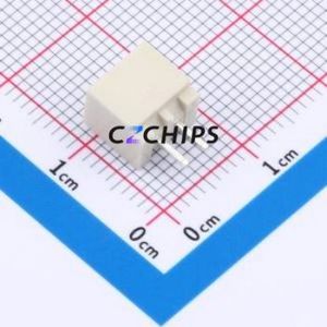 WAFER-HA2.54-2PZZ-Y62 Wire-to-Board Pin Header Through hole Component (THT),P=2.5mm Connector 1x2P 2.5mm Through Hole XHB - Product Image 2
