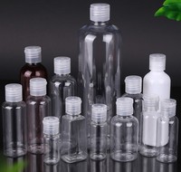Botol Pigmen Tinta PET Laris Manis 60ml 100ml 120ml 250ml Botol Plastik 100ml Botol Minyak Rambut Dengan Tutup Flip