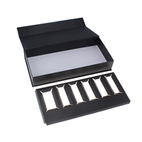 Emballage de boîtes de parfum avec aimant de 10ml imprimé de logo personnalisé boîte cadeau magnétique pliable de luxe avec couvercle