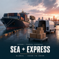 Service de logistique express porte-à-porte LCL, expédition mondiale par avion, mer, rail, camion, fret DDP