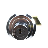 YH10077 nouveau Design rond cuivre coffre-fort armoire serrure à came métal tiroir serrure cylindre à clé pour un stockage sécurisé