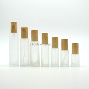 Bouteilles de brouillard en verre de cylindre de luxe pour ampoule d'attar d'huile essentielle de sérum de tequila avec pompe de distributeur de parfum <span class=keywords><strong>Seru</strong></span> - Product Image 6