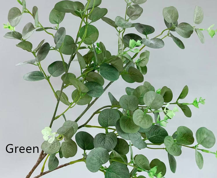 Decorazioni Casa Ruscus Italiano Artificiale WEISPARK - 16 Rami Foglie Verdi Per Decorazioni Steli Verdi Matrimonio - Foto 6