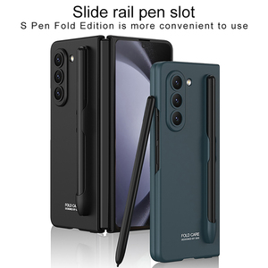 <span class=keywords><strong>GKK</strong></span> Nouveau produit Ultra-mince avec fente pour stylo Étui pour téléphone PC pour Samsung Galaxy Z Fold 5 Étui élégant et minimaliste - Product Image 4