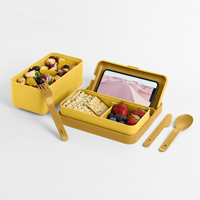 Polypropyleen Duurzame Hoge Italiaanse Kwaliteit Sublimatie Veiligheid En Gebruiksgemak Lunchbox Plastic Voor Volwassenen