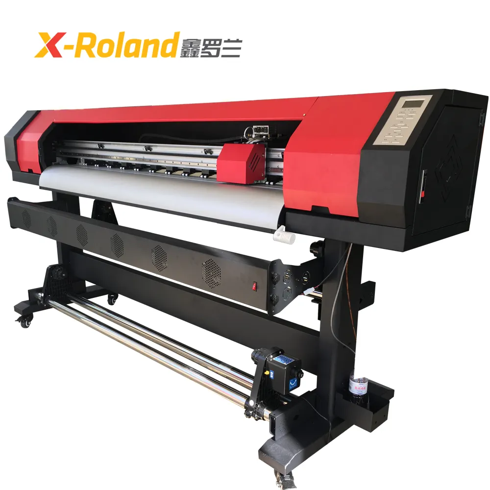 सबसे अच्छा बेच XL-1850S एकल XP600 printhead के साथ पर्यावरण विलायक डिजिटल प्रिंटर