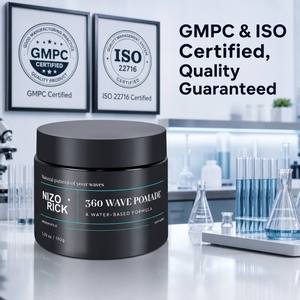 Pomata per Onde 360 Private Label per Uomo, <span class=keywords><strong>Cera</strong></span> per Capelli a Base d'Acqua per Onde Naturali, Tenuta Media, Lucentezza Elevata, 150g OEM - Product Image 6