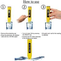 Ph-02 Nouveau Testeur de pH Numérique Portable LCD en Forme de Stylo, Haute Précision, pour Aquarium, Piscine, Eau, Vin, Urine, Mesure TDS