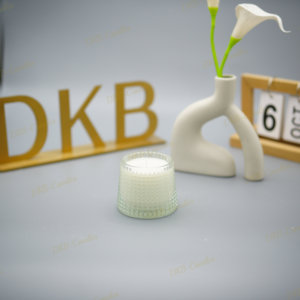 Vela de cera de soja hecha a mano para decoración del hogar vela perfumada de vidrio sin humo romántica creativa vela de vidrio de etiqueta privada de alta calidad - Product Image 5