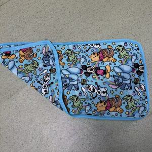 Set di 5 <span class=keywords><strong>Accessori</strong></span> per Lettino in Bambù con Stampa Animalier, Asciugamani Ecologici per Neonati e Bambini - Product Image 4