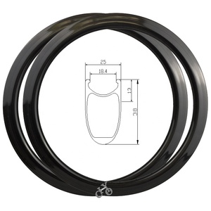 最高品質の50mmカーボンリム 20 24穴で、サイクリングにおける信頼の
