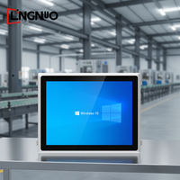 Ordinateur industriel embarqué robuste de 15 pouces, Intel Core I3/i5/i7 6e-13e génération, PC à panneau sans ventilateur avec alliage d'aluminium IP65 en stock