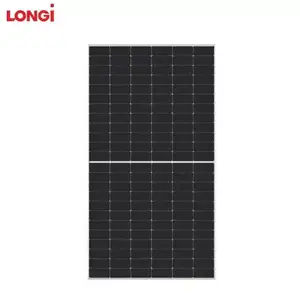 Precio de fábrica Longi 545W 550W 555W 560W 565W Mejor Stock Panel solar Techo Paneles solares Jinko en el mundo