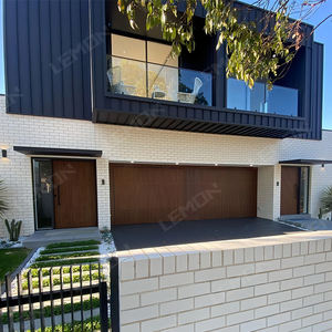 Belle <span class=keywords><strong>porte</strong></span> <span class=keywords><strong>de</strong></span> <span class=keywords><strong>garage</strong></span> en bois massif <span class=keywords><strong>de</strong></span> style européen Prix pour Villa résidentielle - Product Image 3