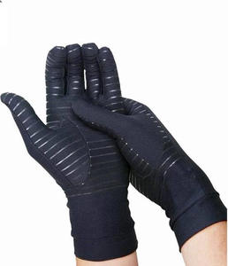 Dito pieno migliore in fibra di rame artrite supporto reumatoide dolore sollievo terapia massaggio guanto di compressione guanti per artrite - Product Image 1