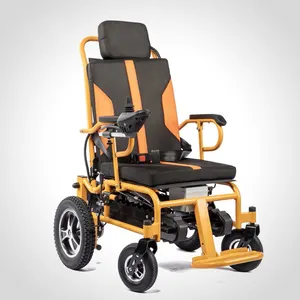 可拆卸锂电池500瓦电机手动爬楼梯轮椅残疾人攀登轮椅