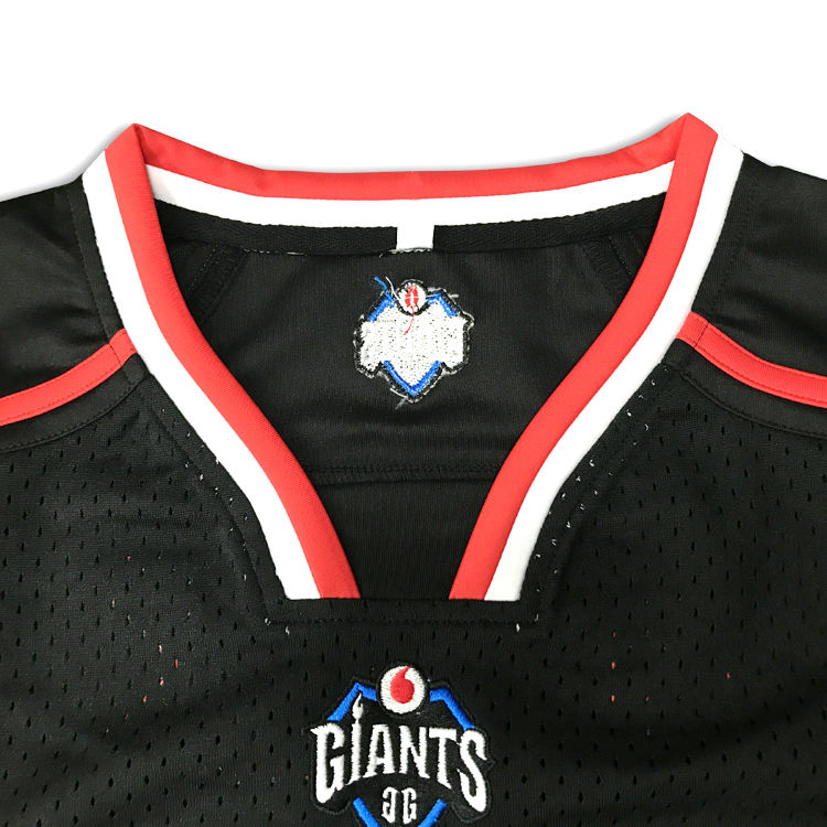 Jersey with Logo Embroidery