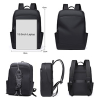 Sac à dos unisexe en PU avec fermeture éclair, grande capacité, pour ordinateur portable, idéal pour étudiants, style simple et tendance, vente en gros